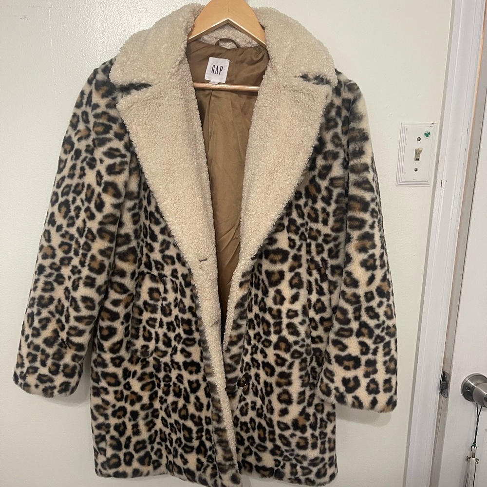 Cheetah print jacket